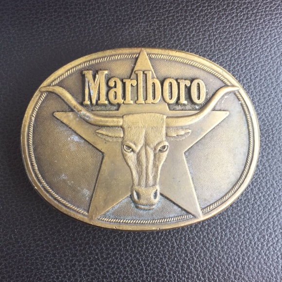 marlboro belt buckle